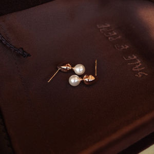 Pianist | Elegant Cold Style Pearl Earrings with S925 Sterling Silver New Design Clip-on Ear Accessories