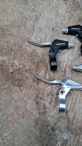 Brake Lever Handle Rem Tektro Full Alloy Sepeda MTB Lipat