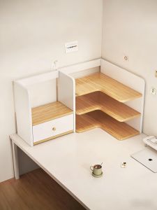 ZHUOHE | Desk Corner Organizer Shelving Unit