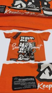 Kaos Anak Premium 1-12 Tahun Orange: Pilihan Terbaik untuk Aktivitas Anak