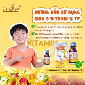 [Flash Sale] Liệu trình 3hộp Siro Vitamin Ăn Ngon Tăng Cân- cho bé từ 6 tháng