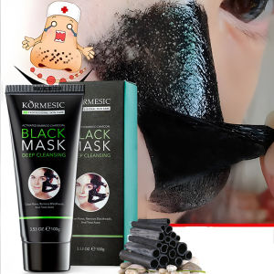 Activated Bamboo Charcoal Nose Sticker Blackhead Removal Pore Cleansing And Shrinking Clogging Relief Facial Mask