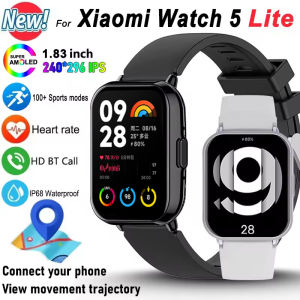 For Xiaomi Smart Watch Men Women Heart Rate Waterproof 100+ Sports Modes Fitness Tracker Bluetooth Call Smartwatch Man 2025 New