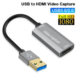 USB 3.0 Video Capture Card 1080P 4K USB 3.0 HDMI Game Grabber For DVD Camera PC Recording Placa De Video Live Streaming PS4