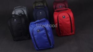 Tas Sepatu Olahraga Gym Futsal Bola Jinjing Premium Cordura Simpel TH 261
