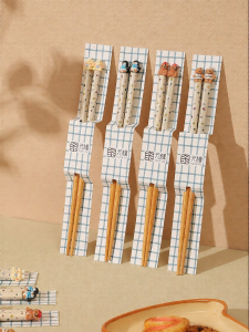 Cute Kids Chopsticks Wooden