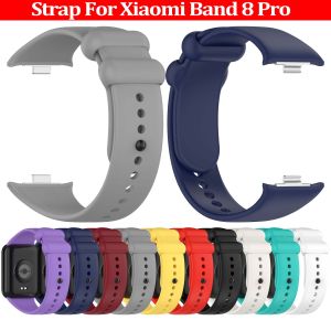 Soft Silicone Band For Xiaomi Mi Band 8 Pro Strap Sport Watchband For Xiaomi Mi Band 8 Pro Bracelet Replacement