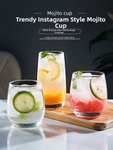 LUOCHENG | Creative Transparent Drinking Glass