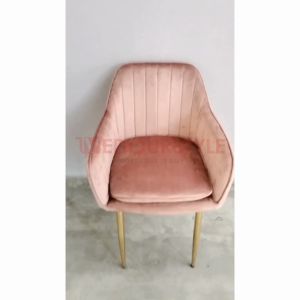 Vedourstyle Velvet Dining Chair /Quality Cafe Chair /Fabric Chair /Dressing Chair /Kerusi Makan /Comfort Study Chair 絨布餐椅