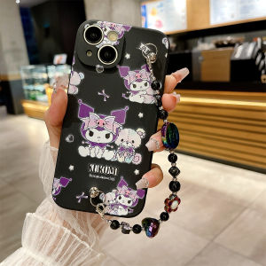 Kawaii Toy Bear Kuroko Soft Silicone Phone Case Full Cover Protection for Honor X50 X60I Pearl Chain X100 Honor 50se 40 Anti-Fall Compatible with Honor 50Plus