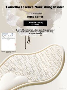 FASHEHAN | Barefoot No Sock Anti-Odor Breathable Moisture-Absorbing Insoles for Women