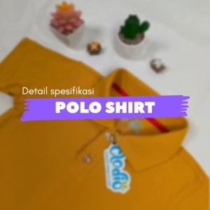 Clodio baju kaos polo anak laki-laki usia 1-8 tahun | Mustard