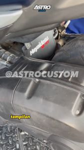 Penahan Lumpur XMAX 250 Hayaidesu Mudflap Aksesoris Variasi Spakbor