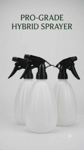 ALL-PURPOSE REFILLABLE MIST SPRAY BOTTLE ADJUSTABLE NOZZLE & ERGONOMIC TRIGGER FOR PLANTS CLEANING HAIRSTYLING & SANITIZING