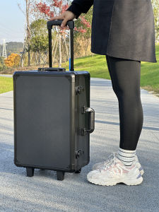 Large Size Aluminum Alloy Tool Box Hardware Tools Photography Equipment Shockproof Moisture Proof Protective Case Storage Box