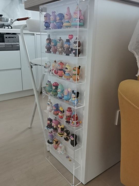 Brooke Ultraman Blind Box Display Case Bubble Mata Na Zhang Blind Box Storage Box Stand Display Cabinet Collectible Figure Showcase