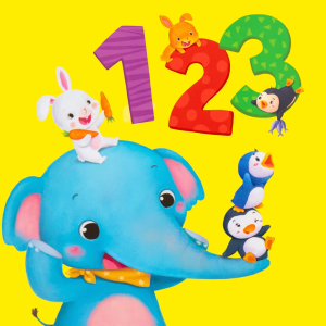 Book World หนังสือบอร์ดบุ๊ค My First Lerning แรกเริ่มเรียนรู้ 1 2 3 เรียนรู้ตัวเลข 1-10 และสีสันต่างๆ (Board Book)