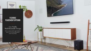 Polk Audio Signa S4 Dolby Atmos Soundbar with Wireless Subwoofer