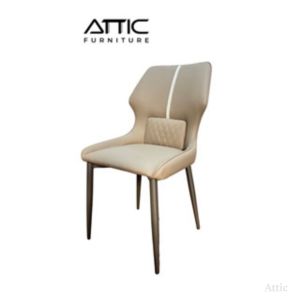 Dining Chair /Kerusi Makan (2pcs)/Metal Leg Dining Chair /ATTIC FURNITURE MODEL-279 METAL LEG DINING CHAIR