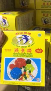 Tepung AgarAgar Swallow Globe Brand - Plain 7 Gram