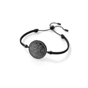 💖Swarovski💖Connexus Medallion Black Diamond Bracelet S925 Sterling Silver Womens Fashion Bracelet Hypoallergenic Non-allergenic Valentines Day Gift Birthday Gift for Girlfriend Bestie
