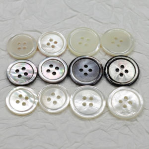 Nút Vỏ Sò Đen Và Trắng Tự Nhiên Nút Áo Len Dệt Kim Cao Cấp Nút Áo Vest Nút Áo Sơ Mi Nút Áo Vest Nút Áo Vest