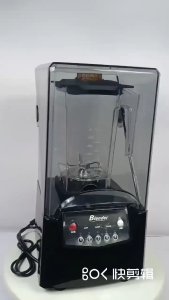 Commercial Blender with Cover for Smoothie Shake Juice