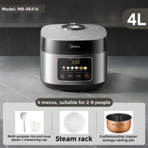 Midea | Fast Cooking Multifunctional Electric Rice Cooker 4L