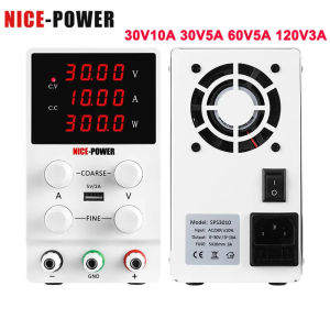 NICE-POWER DC Power Supply Unit 30V 10A Adjustable Bench Power supply 60V 5A Laboratory USB Voltage Regulator 220V SPS3010W