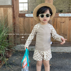 CHUXIU | Ins Style Boys Swimwear Long Sleeve Quick Dry Sun Protection