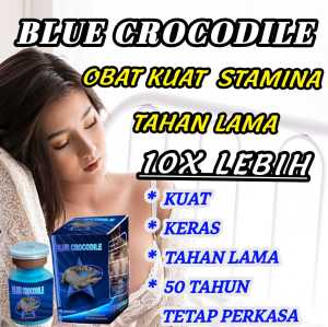 BLUE CROCODILE Obat Kuat Stamina Laki dan Tahan Lama