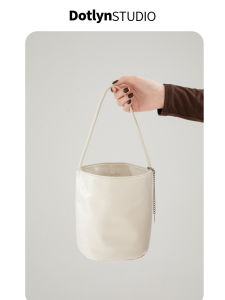 Túi Đeo Vai Đơn Thời Trang Bằng Da Mềm Dotlyn Retro Simple Dành Cho Nữ Túi Xô Đi Làm Túi Xô Đeo Vai Nhỏ Bằng PU Màu Trơn