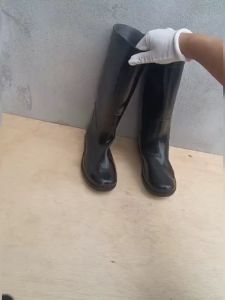 Work Boots Long Rain Rubber Boots Anti Slip Kasut Boot Getah Pasar Kebun Safety Rubber Shoes