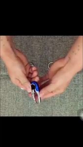 6pcs Stainless Steel Keychains: Men's Key Chain Car Accessories Creative Keychain Fashion