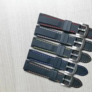 Soft Rubber Watch Strap 18mm 20mm 22mm 24mm 26mm for Seiko Bracelet Silicone Watchband for Rolex Men Women Sport Waterproof Belt