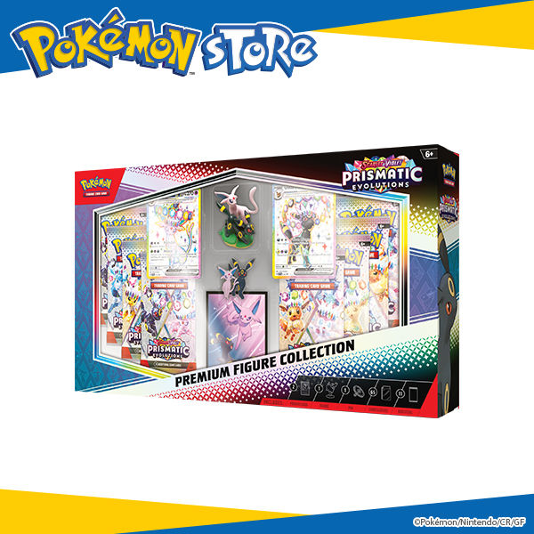 Pokmon Trading Card Game: Prismatic Evolutions Premium Figure Collection  [Limit 1 per person] | Lazada Singapore