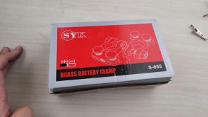 005 COPPER BATTERY TERMINAL CLAMP CLIP FOR ALL CAR LORRY TRUCK FORKLIFT ( BUATAN MALAYSIA )