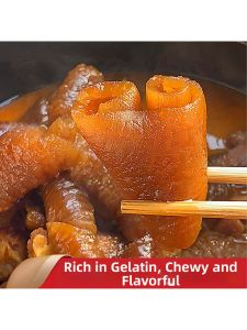 Five Spice Smoked Pork Skin Ready-to-eat Vacuum Packed