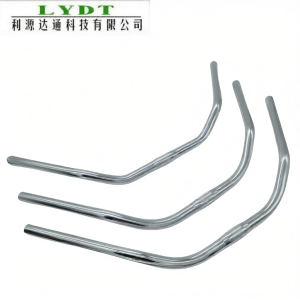 Aluminum Alloy Beach Bicycle Handlebar 600/620/660*25.4 Vintage Fixed Gear Bike Handlebar Accessories Rubber Coated Adult Leisure