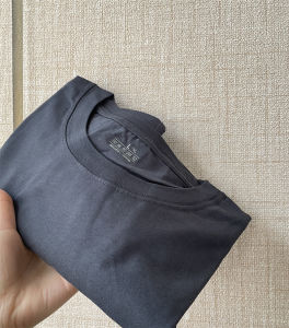 Áo Thun Nam Tay Ngắn Mùa Hè Cotton Nguyên Chất Cổ Tròn Dáng Rộng Màu Trơn Thoáng Khí Thoải Mái Cho Nam Mùa Hè