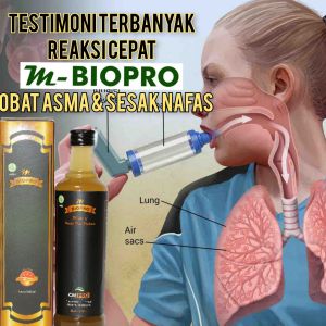 M Biopro Original Obat Asma Paling Ampuh 380 ml Reaksi Cepat Terbukti Berkhasiat