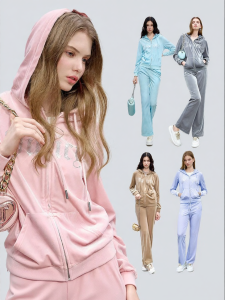 Juicy Couture | Glittery Velvet Womens Jacket