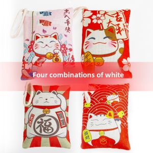 Lucky Cat Bamboo Charcoal Package Car Formaldehyde Removal Odor Removal New Car Deodorant Activated Carbon Car Odor Removal Charcoal Bag