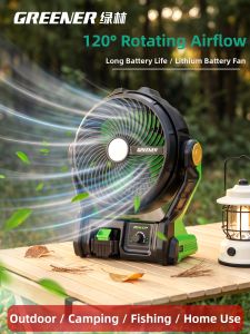 Battery Operated High Airflow Fan Strong Industrial Grade Outdoor
