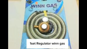 Paket Lengkap Regulator Gas dan Selang WINN GAS