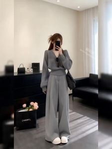 PEIZIXUAN | New Autumn Korean Style Knitted Suit
