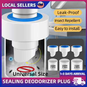 Silicone Odor-proof Sealing Plug Fast Drainage Floor Drain Shower Anti Clogging Water Drainer No Tools Needed Fits 50-75mm Pipe