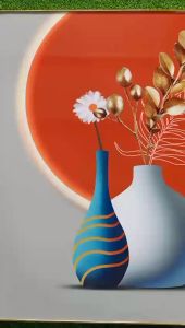 RANH  KHỔNG TƯỚC TRÁNG GƯƠNG  MICA ĐỘC ĐÁO SANG TRỌNG HÌNH TRÒN KÍCH THƯỚC 40*40/50*50/60*60/70*70