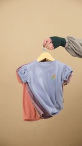 Kaos Anak Perempuan Lengan Balon Puff Tee Maysara