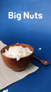 Big Nuts Crispy Natural Coconut Chips 500g Value Pack  - Halal Certified